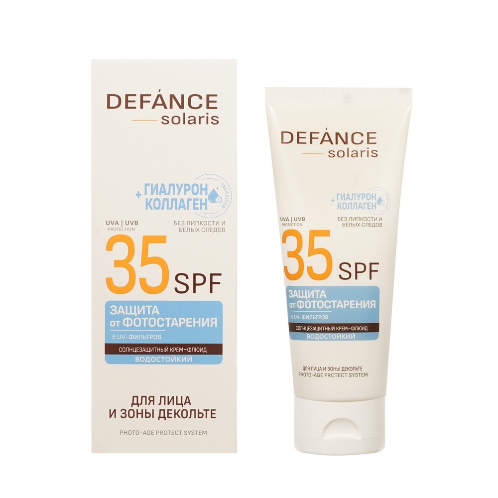 

Солнцезащитный крем-флюид Defance Sun для лица и зоны декольте SPF 35 75 мл