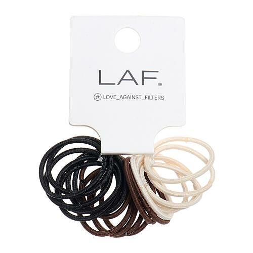 Резинки для волос Laf тонкие, база, 20 шт.