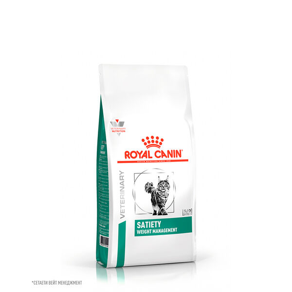 Сухой корм Royal Canin Satiety Weight Management sat34 для кошек всех пород при избыточном весе 350 г