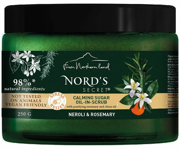 Масло для тела взбитое Nord`s Secret Цветок нероли и розмарин