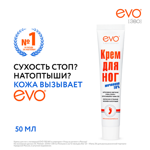 

Крем для ног Evo Laboratoires с мочевиной 10% 50 мл