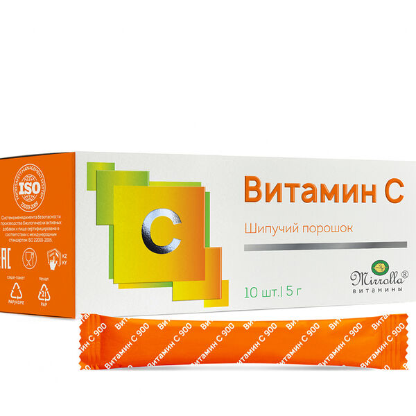 Mirrolla Витамин С порошок 5 г 10 шт