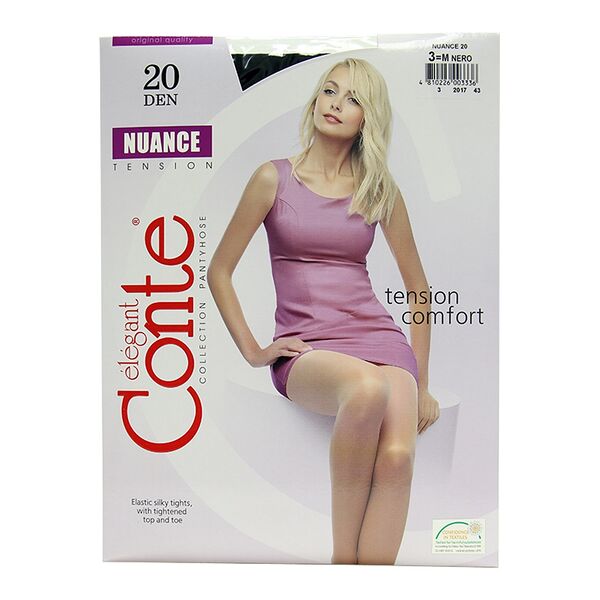 Колготки Conte Elegant Nuance 20 Nero р. 3