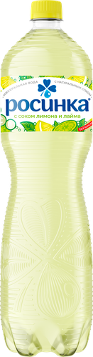 

Вода минеральная Липецкая росинка газированная со вкусом лимона и лайма 1.5 л