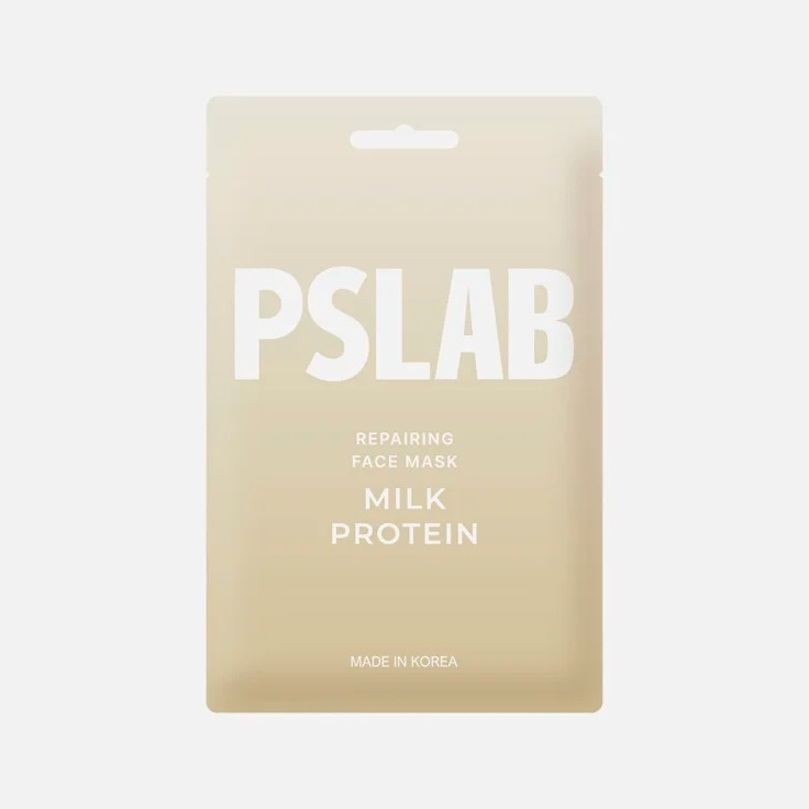 

Маска тканевая для лица PSLAB Milk protein восстанавливающая 23 мл