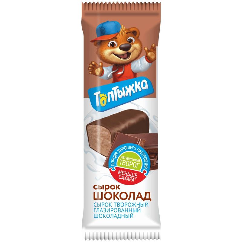 

Сырок Топтыжка творожный шоколад 12% 40 г