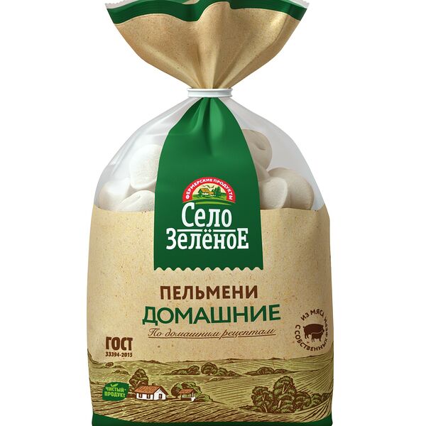 Пельмени Село Зелёное Домашние 400 г