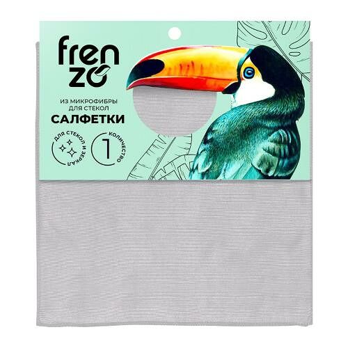 Салфетка для стекол и зеркал Frenzo Toucan 30 см 1 шт