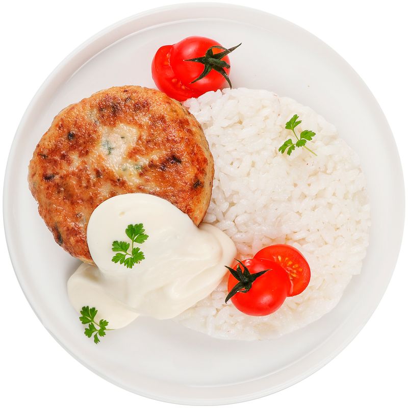 

Котлета Фабрика здорового питания рыбная с рисом и сырным соусом 300 г