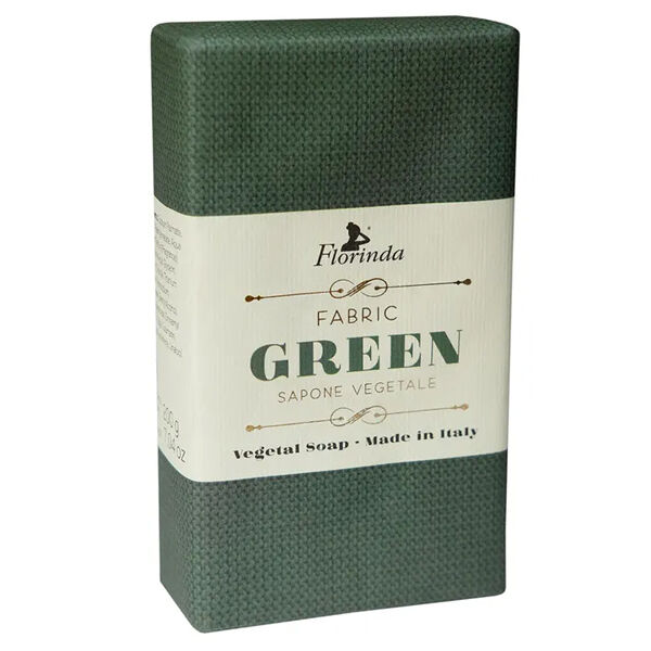 Мыло твердое Florinda Fabric green 200 г