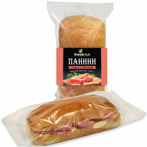 Панини FreshClub с ветчиной и сыром 190 г