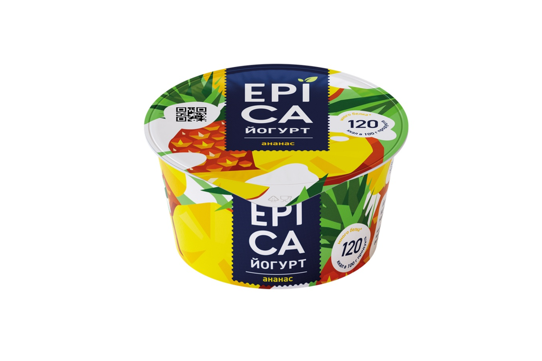 

Йогурт Epica Ананас 4.8% 130 г