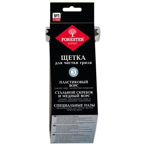 

Щетка для чистки гриля Forester 9x6x17.5 см арт. BC-778