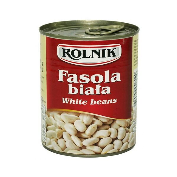 Фасоль белая Rolnik 425мл ж/б