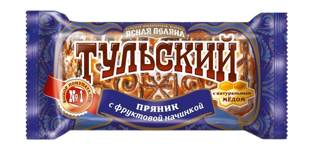 

Пряник тульский Ясная Поляна с фруктовой начинкой 130 г
