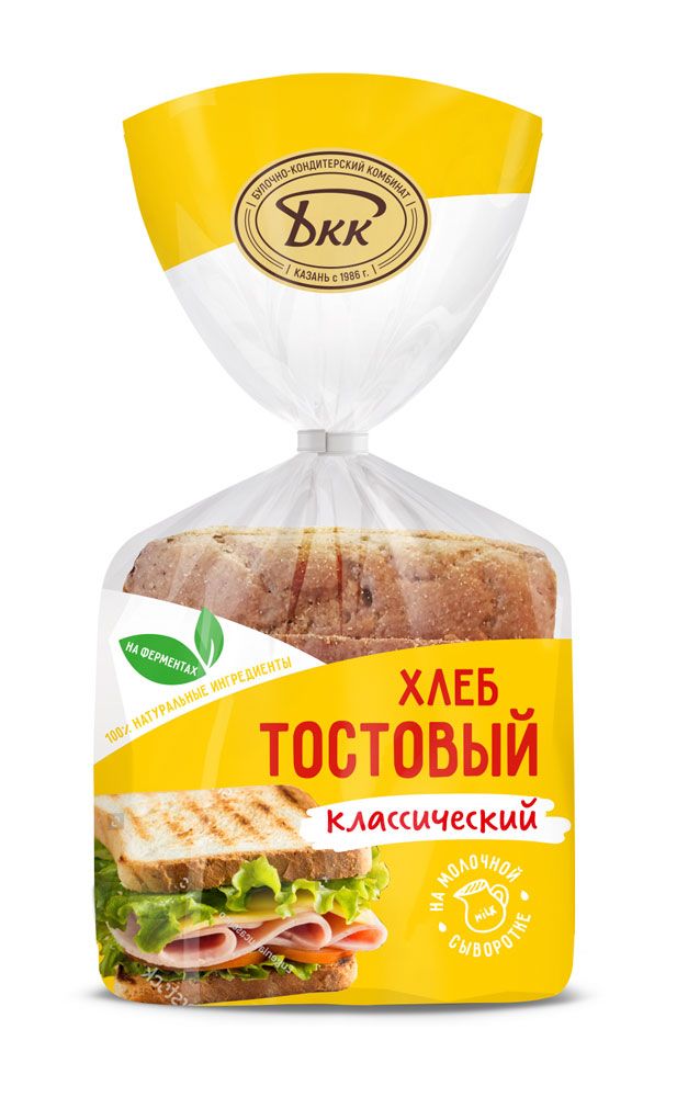 

Хлеб пшеничный БКК Тостовый Классический нарезка 250 г
