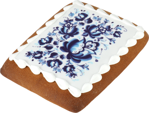 

Пряник Лента Русские узоры Гжель 100 г