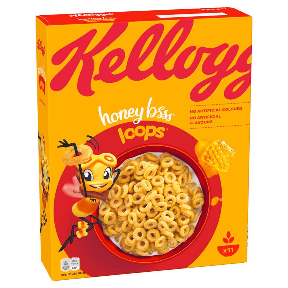

Готовый завтрак Kellogg's колечки медовые 330 г