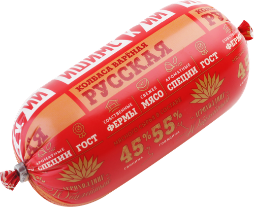 

Колбаса Ишимский мясокомбинат Русская вареная 400 г