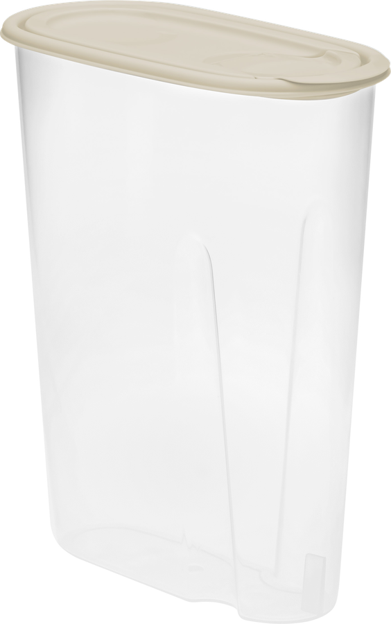 

Емкость 365 дней для сыпучих продуктов 19.5х9х23.5 см, 2.1 л, цвет в ассортименте