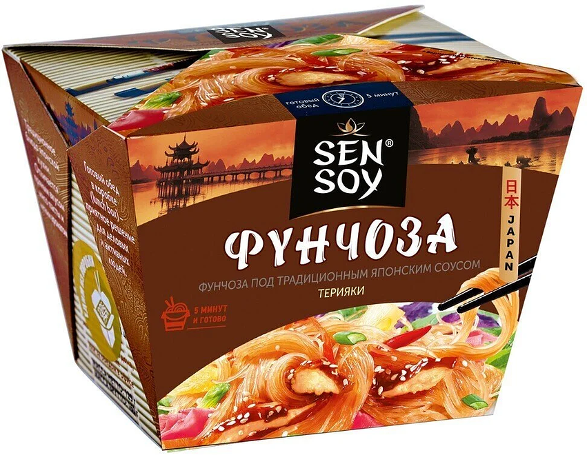 

Фунчоза Sen Soy под японским соусом Терияки 125 г