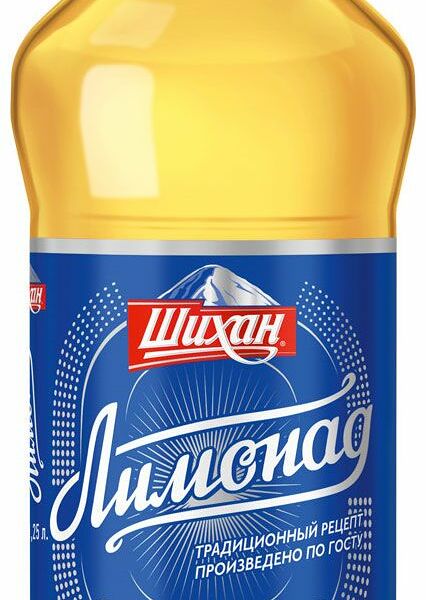 Лимонад Шихан сильногазированный 1,25 л