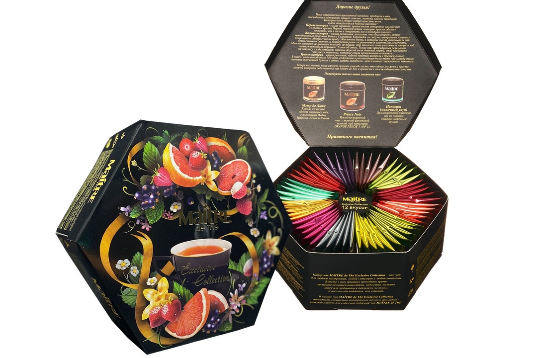 

Набор чая Exclusive Collection Maitre de The 12 вкусов 120 г