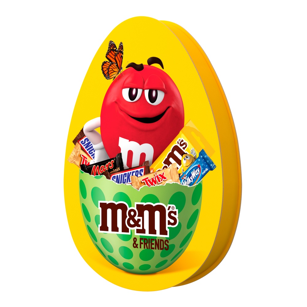 

Подарочный набор M&M's & friends кондитерское изделие Яйцо 190 г дизайн упаковки в ассортименте