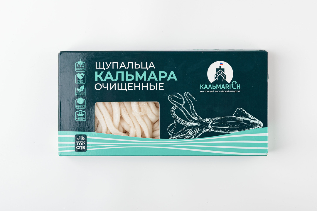 

Кальмар командорский КальмаRich щупальца замороженный 500 г
