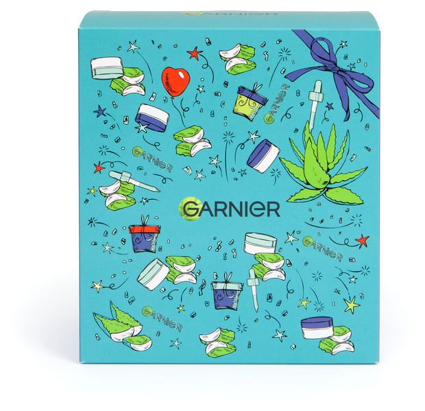 

Подарочный набор Garnier Гиалуроновый Алоэ: крем для лица 50 мл + гель для лица 50 мл