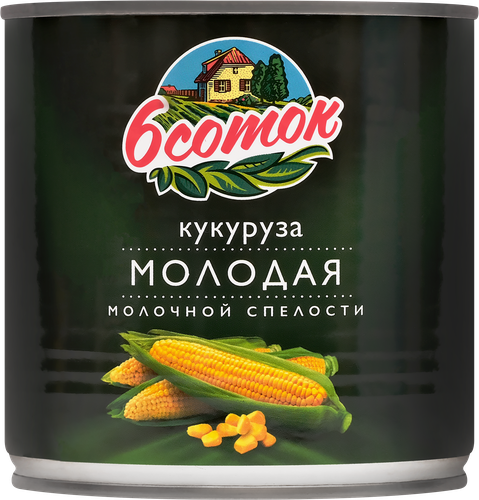 

Кукуруза 6 Соток молодая 340 г