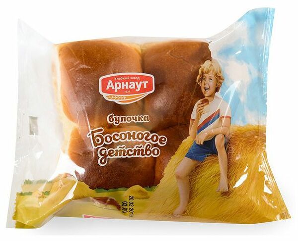Булочка Арнаут Босоногое детство, 200 г