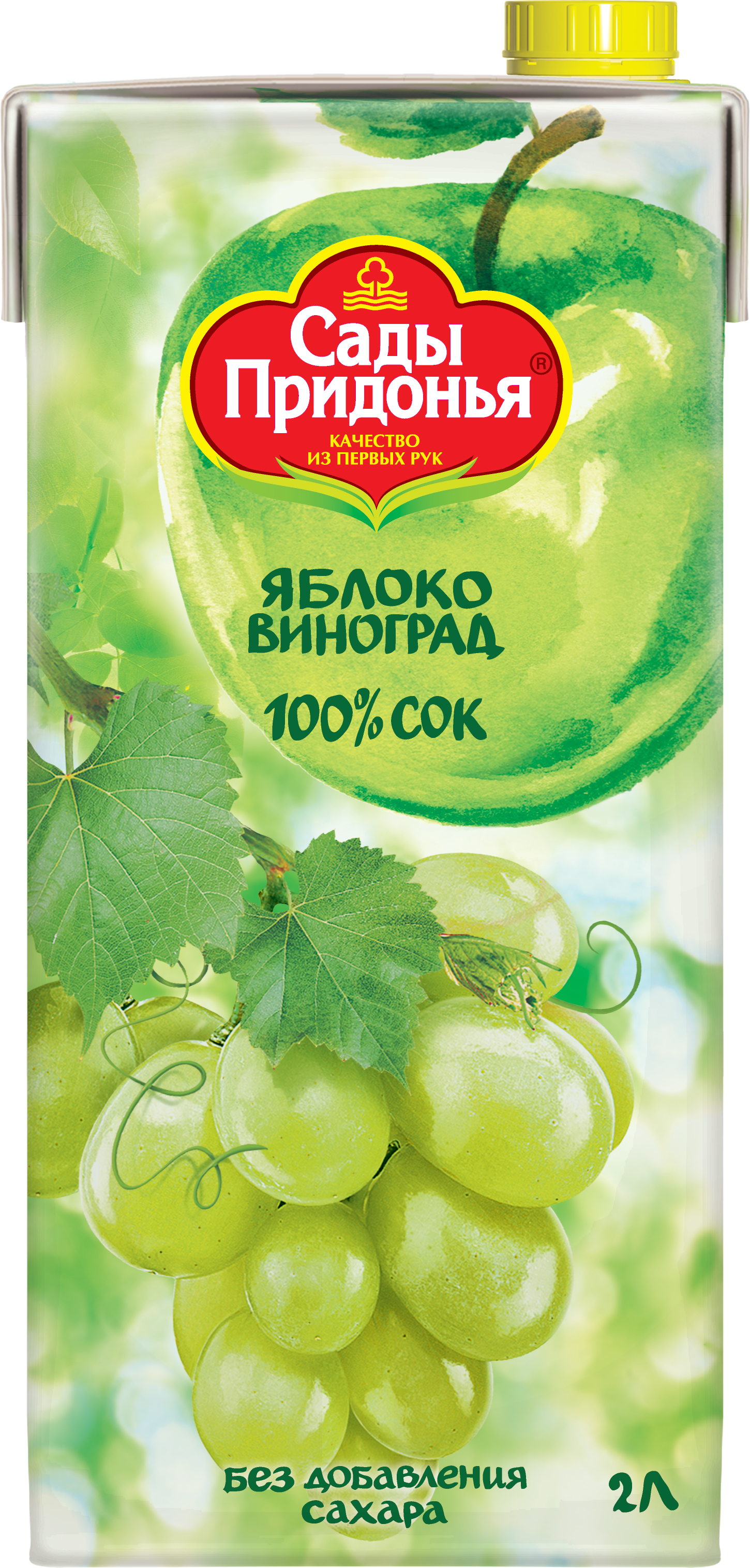 

Сок Сады Придонья Яблоко-виноград 2 л