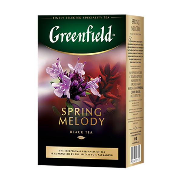 Чай Greenfield Spring Melody черный крупнолистовой 100 г