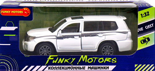 Игрушка Funky Toys Машинка инерционная металл 1:32 1 шт., модель в ассортименте