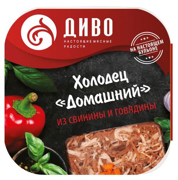 

Холодец Диво Домашний свино-говяжий 300 г