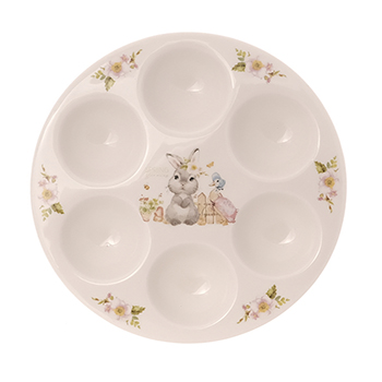 

Подставка для 6 яиц Repast Spring Bunnies 18х2 см