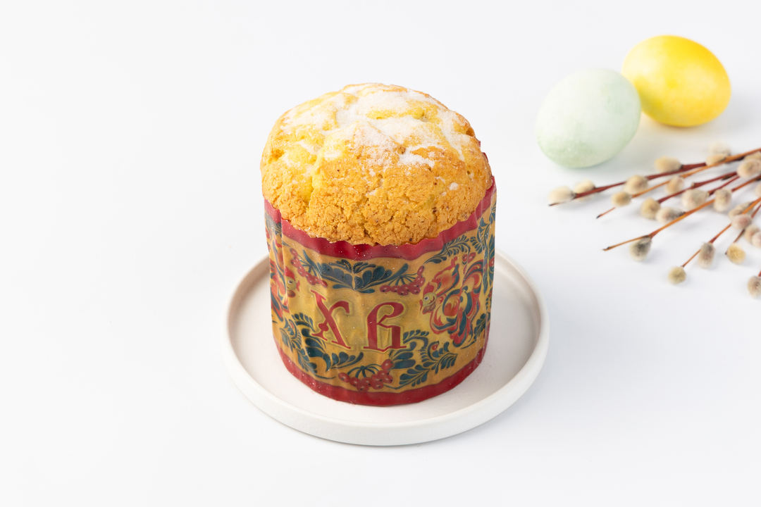 

Кулич ВкусВилл Творожно-апельсиновый бездрожевой 350 г