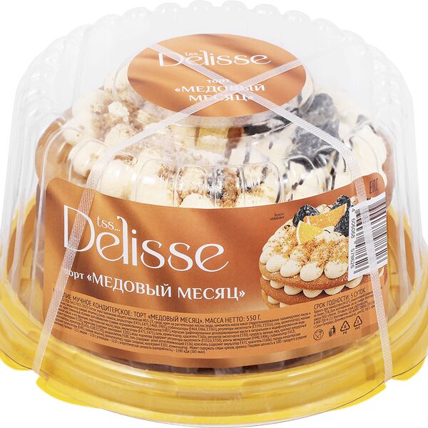 Торт Delisse Медовый месяц 550 г
