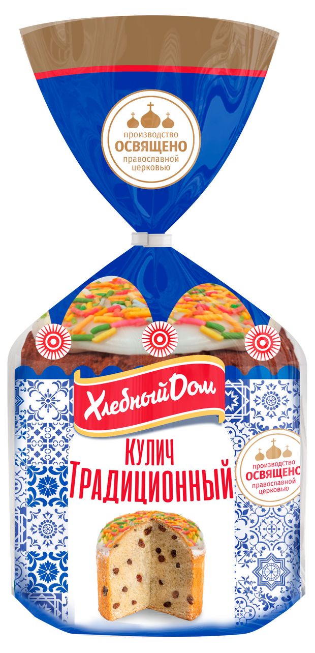 

Кулич Хлебный дом Традиционный 150 г