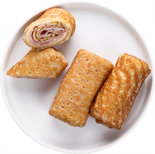 

Блинчики Лента Fresh с ветчиной и сыром, весовые