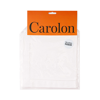 

Салфетка пасхальная с мережкой и вышивкой Carolon 45х45 см 1 шт.