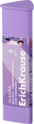 

Клей-карандаш ErichKrause Prism Manga дизайн в ассортименте 8 г