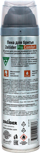 

Пена для бритья Zollider Pro Comfort 200 мл