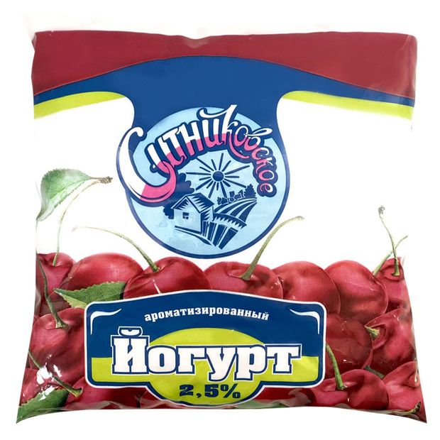 

Йогурт питьевой Ситниковское со вкусом вишни 2.5% без ЗМЖ 500 г