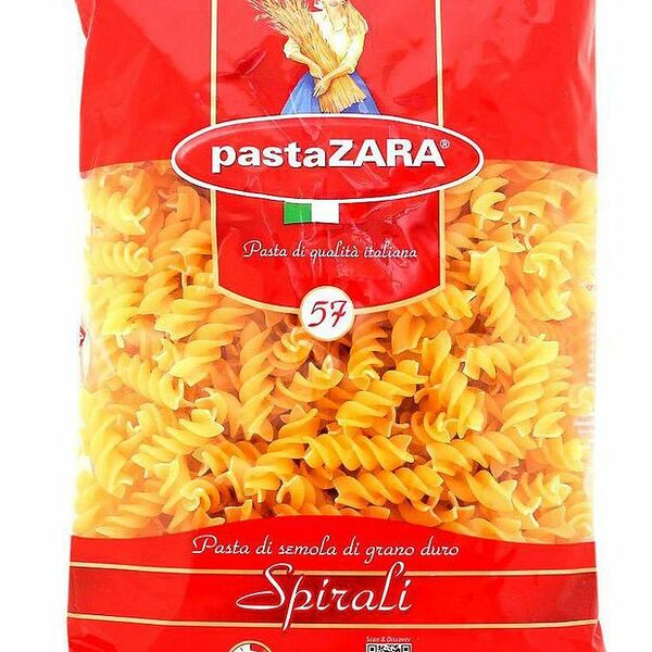 Макаронные изделия Pasta Zara 57 спиральки, 500 г