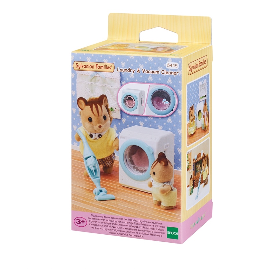 

Игровой набор Стиральная машинка и пылесос Sylvanian Families Япония