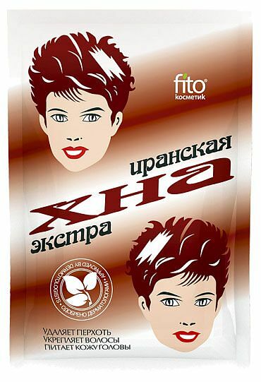 Хна Экстра натуральная Фитокосметик Иранская 25 гр