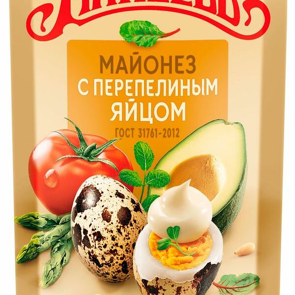 Майонез Махеевъ с перепелиным яйцом 67% 380 г
