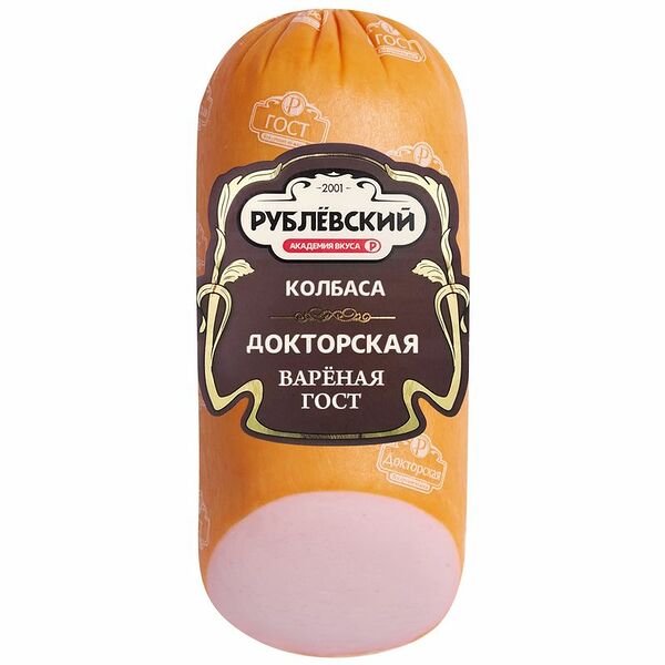 Колбаса Рублевский Докторская вареная 400 г